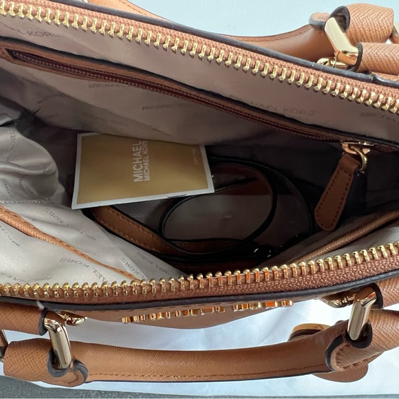 Michael Kors Ciara Medium Saffiano Leather Satchel - Picture 2 of 2